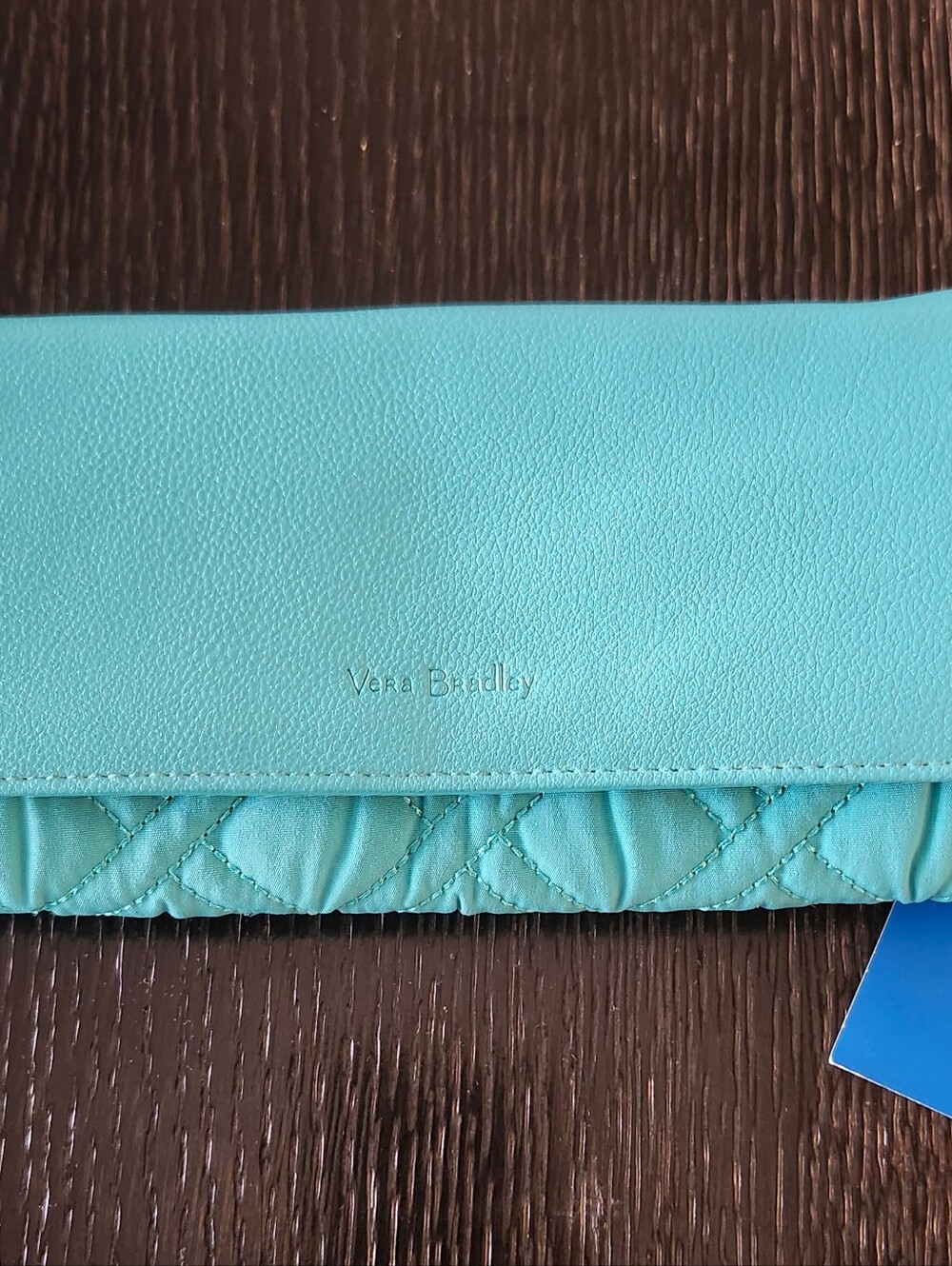 Vera Bradley RFID Audrey Wallet/Clutch With Bag Charm NEW - Picture 3 of 14